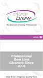 Mobile Screenshot of clearbrew.co.uk